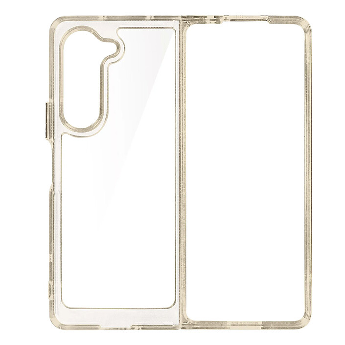 Avizar Coque pour Samsung Z Fold 5 Souple Antichoc série April Case Contour Gris