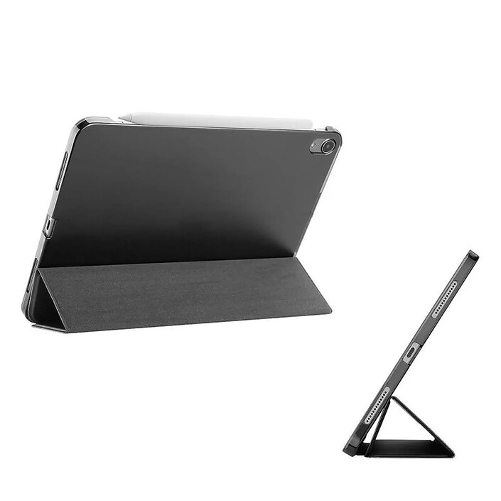 Avis Evetane Étui Smart Cover iPad Air 10.9 pouces (2020/2022) / iPad Pro 11 pouces Noir à Rabat avec Support