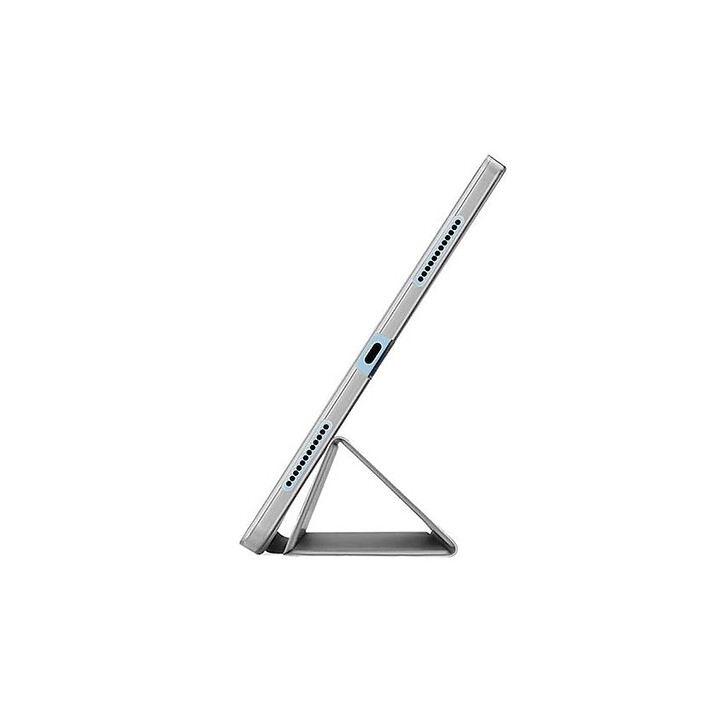 Evetane Étui Smart Cover iPad Air 4 (2020) / iPad Air 5 (2022) Argent à Rabat avec Support pas cher