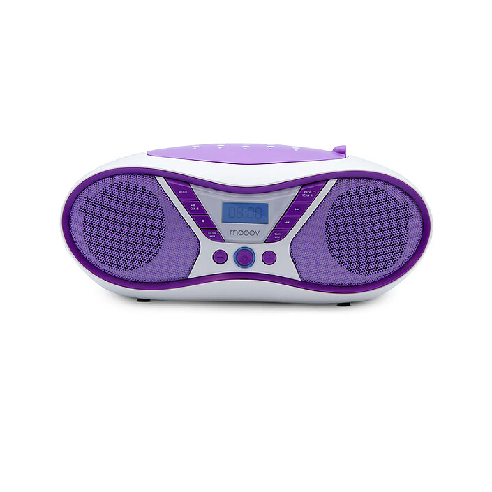 Acheter Mooov 477404 - Lecteur CD Pop Purple avec radio FM et port USB