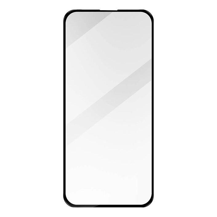 Avizar Verre Trempé pour iPhone 15 Plus et 15 Pro Max Bord Noir Adhésif Anti-explosion