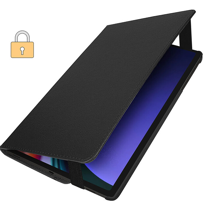 Acheter Avizar Étui folio pour Samsung Galaxy Tab S9 Support rotatif Paysage Portrait