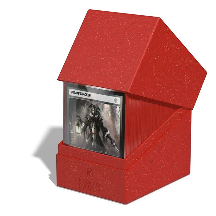 Ultimate Guard - Boulder Deck Case Return To Earth 133+ taille standard Rouge pas cher