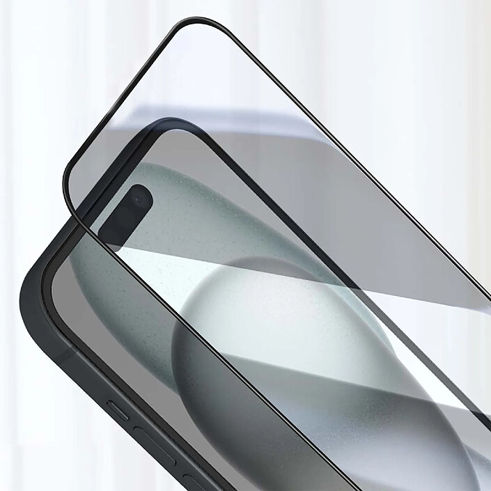 Avis MW Verre Easy glass Case Friendly pour iPhone 15 Pro