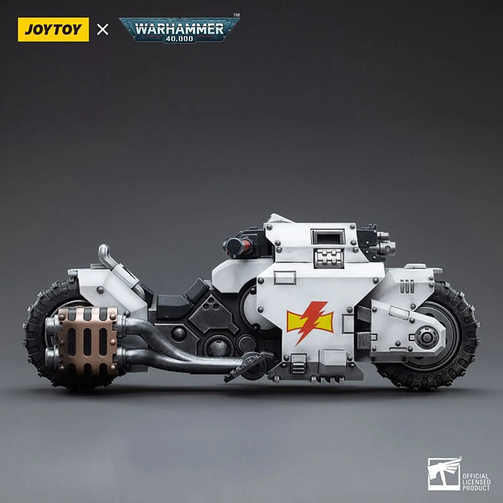 Avis Warhammer 40k - Figurine 1/18 White Scars Raider-pattern Combat Bike 22 cm
