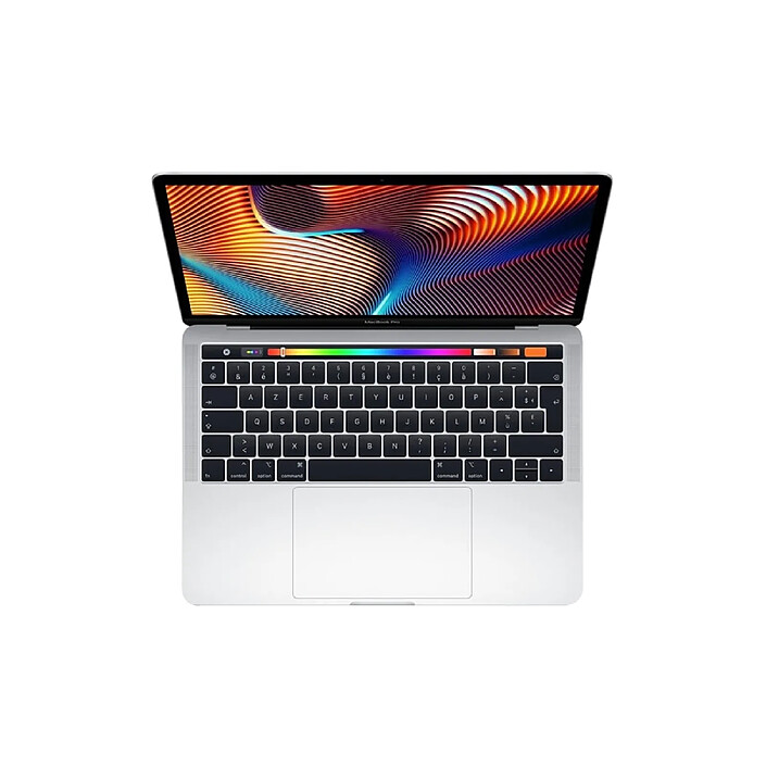 Apple MacBook Pro Touch Bar 13 " - 1,7 Ghz - 16 Go - 256 Go SSD - Argent - Intel Iris Plus Graphics 645 (2019) · Reconditionné