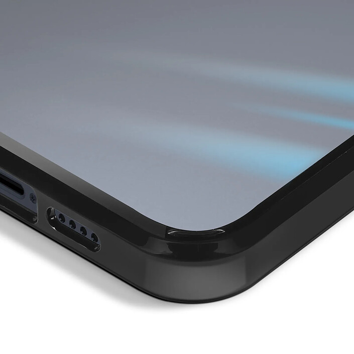 Acheter Avizar Coque pour iPhone 15 Pro Max Rigide Contour Souple Antichoc Solid Frame Noir