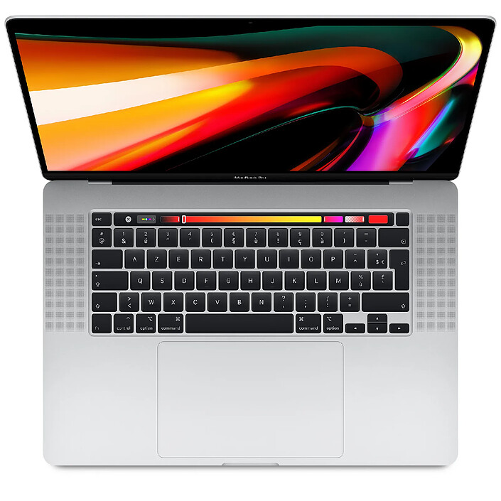 Apple MacBook Pro Touch Bar 16 " - 2,4 Ghz - 64 Go - 512 Go SSD - Argent - Intel UHD Graphics 630 and AMD Radeon Pro 5300M (2019) · Reconditionné