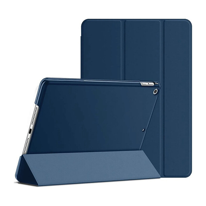 Acheter Evetane Etui Smart Cover iPad 10.2 Pouces (2019/2020/2021) Bleu à rabat avec support