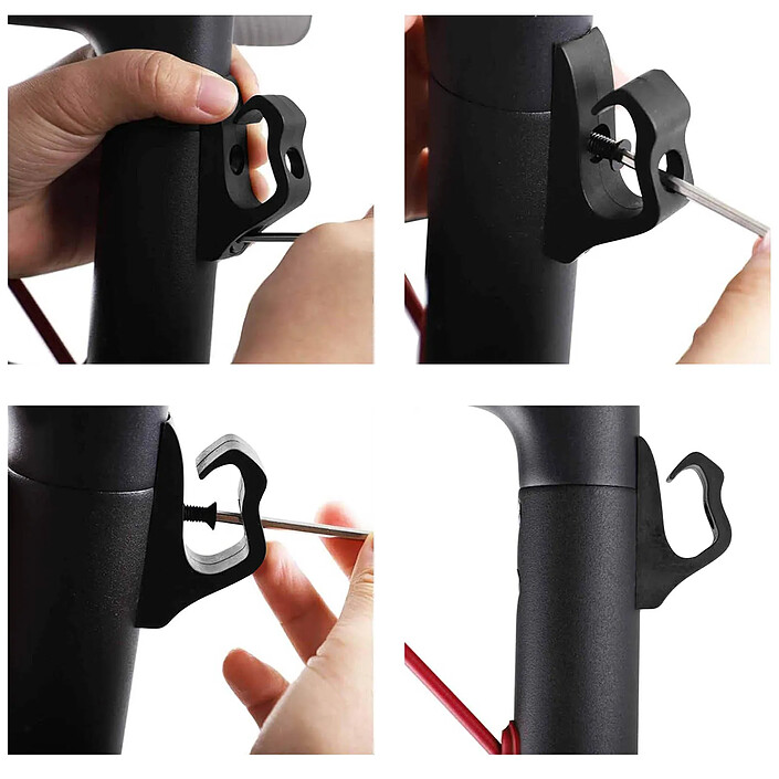 Avis Avizar Crochet de Sac pour Xiaomi M365, Pro, 2, 3, 1S et Essential en Nylon