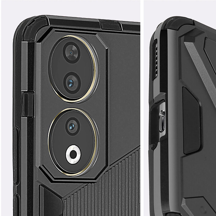 Acheter Avizar Coque pour Honor 90 Hybride Antichoc Support Béquille Support