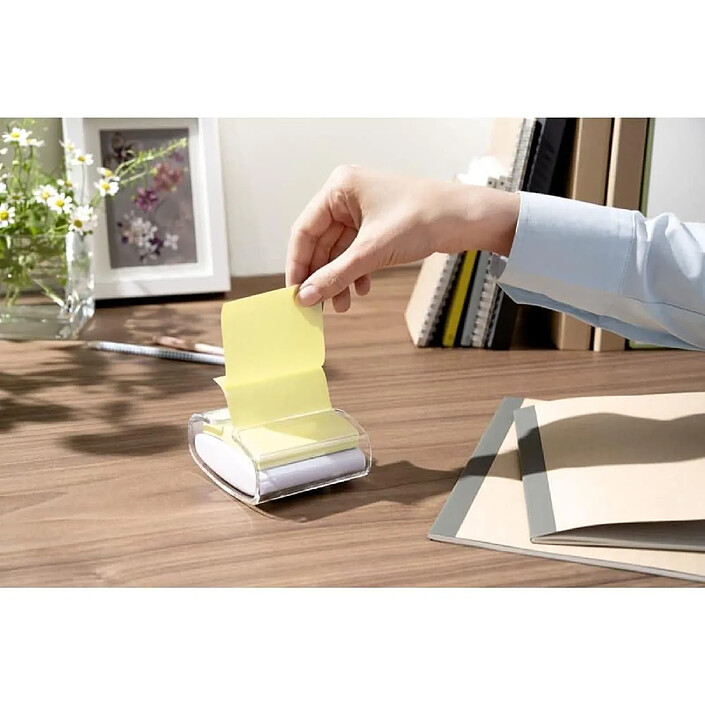 Avis POST-IT Lot de 6 Bloc-note adhésif Recycling Z-Notes, 76 x 76 mm Jaune