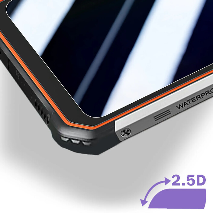Acheter Avizar Verre Trempé pour Blackview BV9200 Dureté 9H Anti-rayures Biseauté Transparent