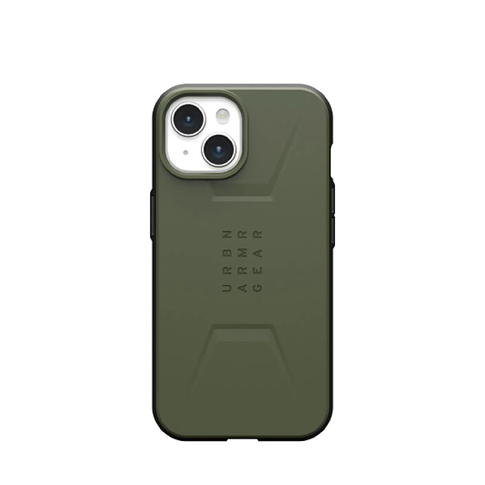 UAG Civilian Magsafe pour iPhone 15 Plus Olive