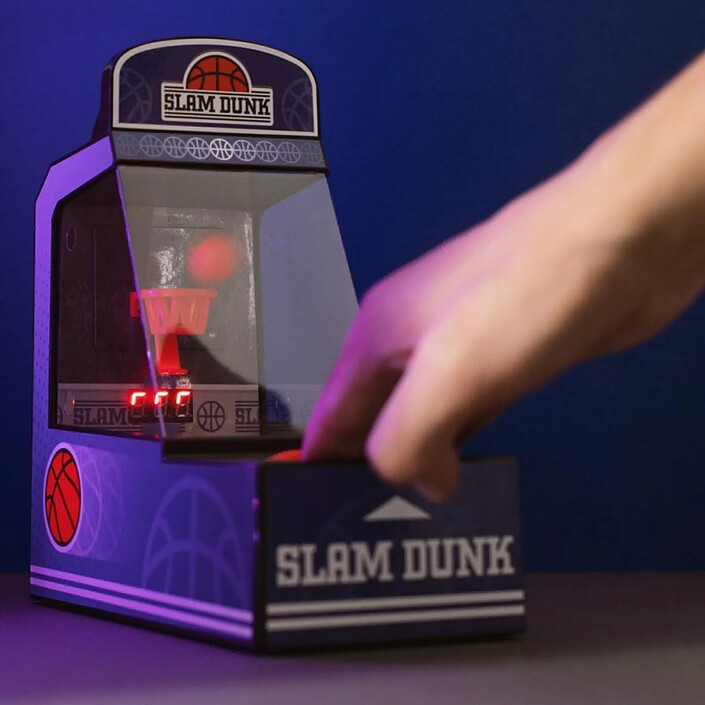 Avis Mini Arcade - Jeu portable Mini Arcade ORB Retro Basket Ball