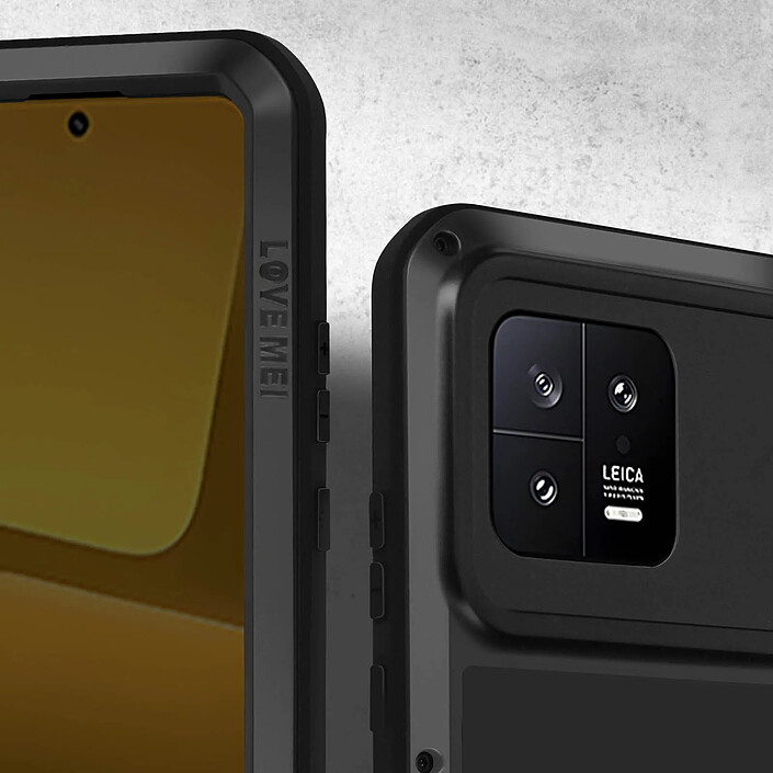 Avis Love Mei Coque Love Mei pour Xiaomi 13 Intégrale Antichoc Antichute Etanche Noir