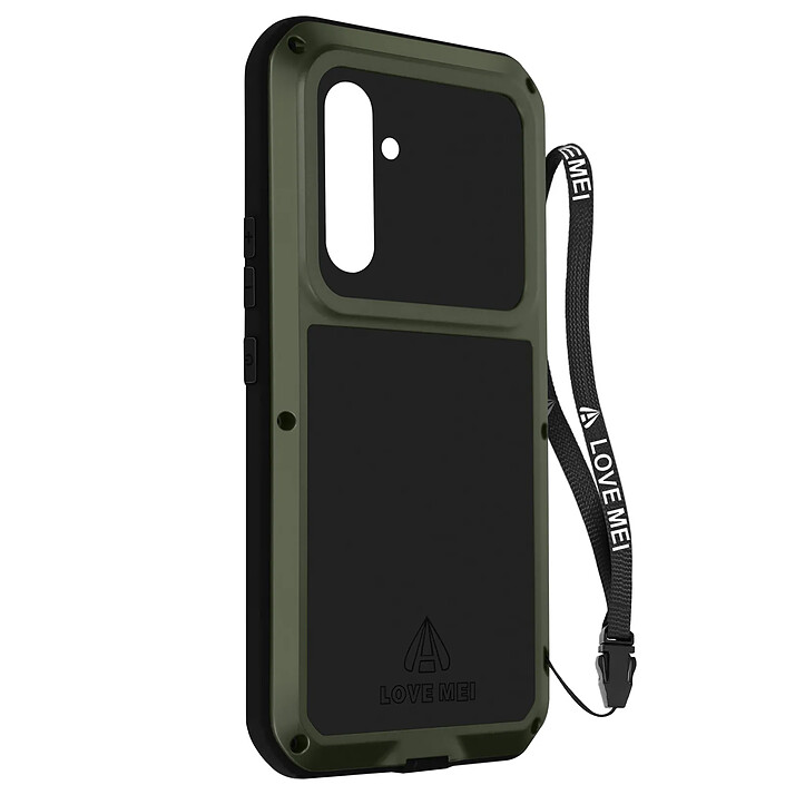 Love Mei Coque pour Samsung Galaxy A54 5G Intégrale Antichoc Antichute Etanche Kaki