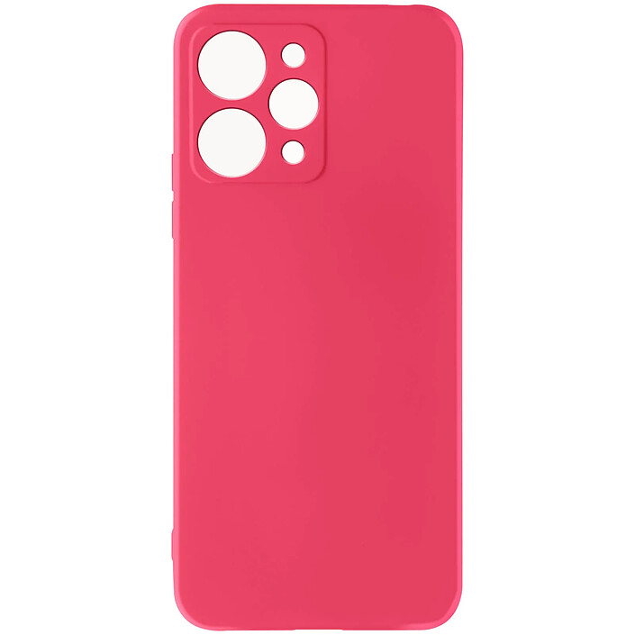 Avizar Coque pour Xiaomi Redmi 12 Semi-rigide Soft-touch Fast Cover Fuchsia