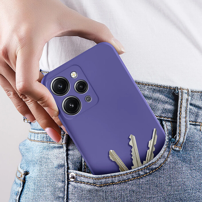 Acheter Avizar Coque pour Xiaomi Redmi 12 Semi-rigide Soft-touch Fast Cover Violet