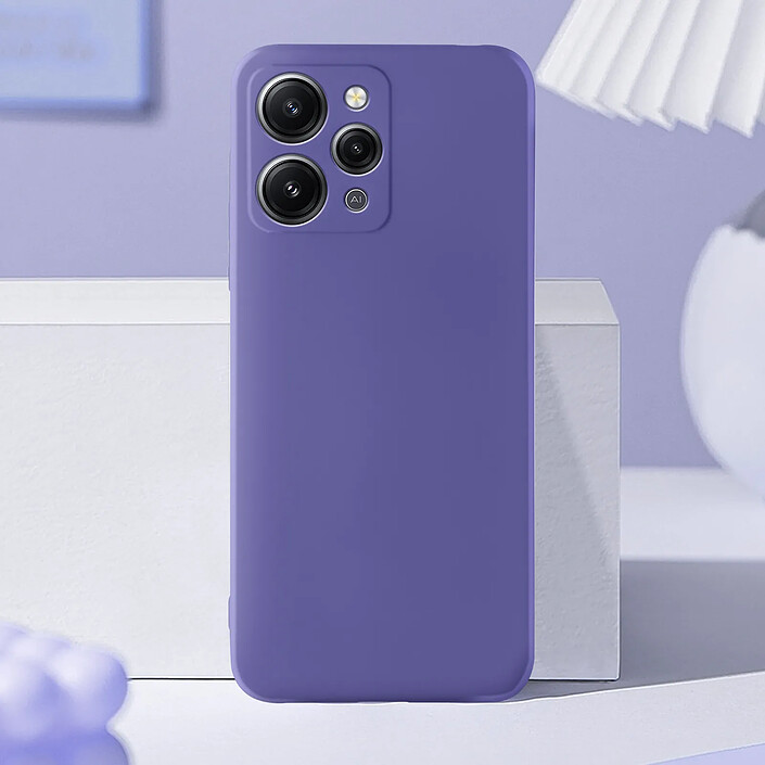 Avis Avizar Coque pour Xiaomi Redmi 12 Semi-rigide Soft-touch Fast Cover Violet
