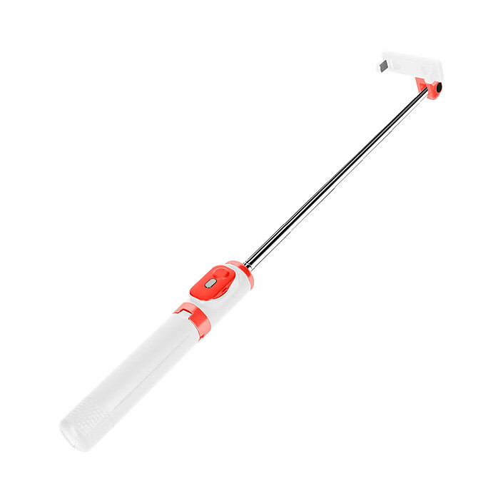 Avizar Perche à Selfie avec Télécommande Bluetooth intégrée, Blanc