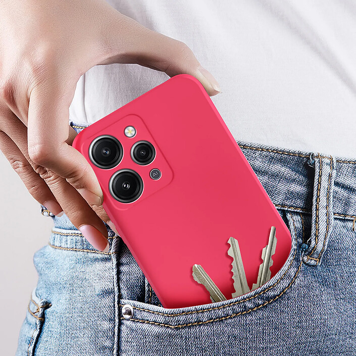 Acheter Avizar Coque pour Xiaomi Redmi 12 Semi-rigide Soft-touch Fast Cover Fuchsia