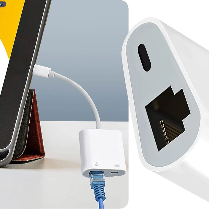 Avis Avizar Adaptateur Lightning vers Ethernet + Lightning Charge Connexion Internet
