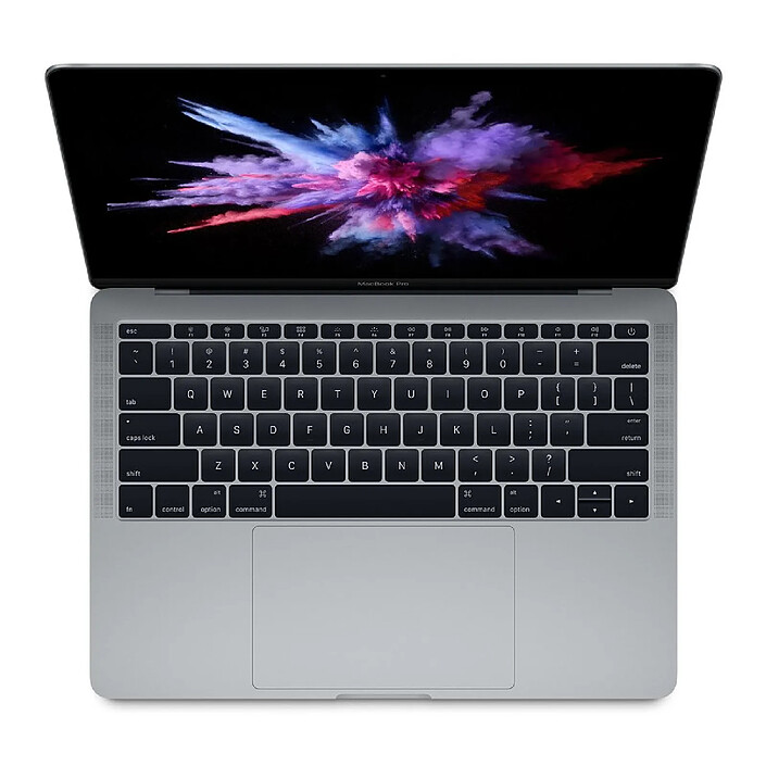 MacBook Pro 13'' i5 2,3 GHz 16Go 512Go SSD 2017 Gris · Reconditionné