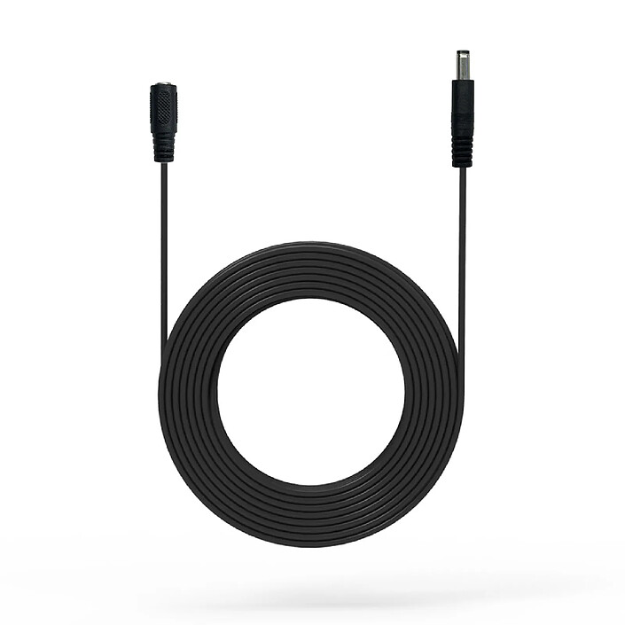 Ezviz - Rallonge pour câble d'alimentation 12V 5M Noir - CS-CMT-PCA05 - EZVIZ