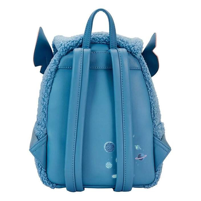 Sac à dos 'Stitch' effet moutonné - Bleu - Fille - 16.50