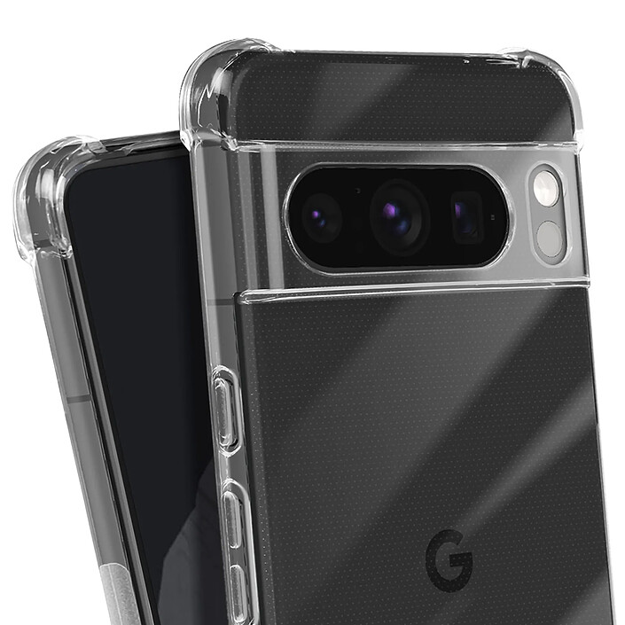 Acheter Avizar Coque pour Google Pixel 8 Pro Antichoc Souple Classic Bump Transparent