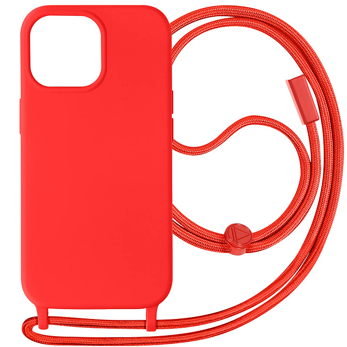 Avizar Coque Cordon pour iPhone 15 Pro Max Lanière Tour du Cou 80cm série Corda