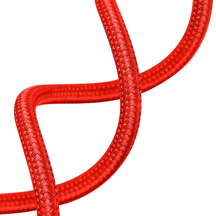Acheter Avizar Coque Cordon pour iPhone 15 Lanière Tour du Cou 80cm série Corda Rouge