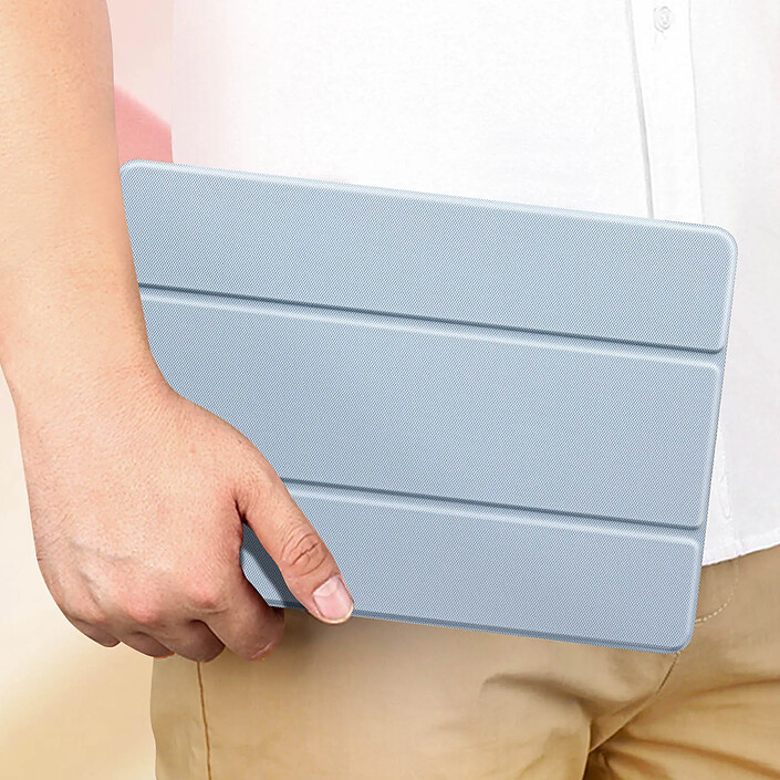 Acheter Dux Ducis Étui pour Samsung Galaxy Tab S9 FE Support Clavier Vidéo Toby Bleu clair