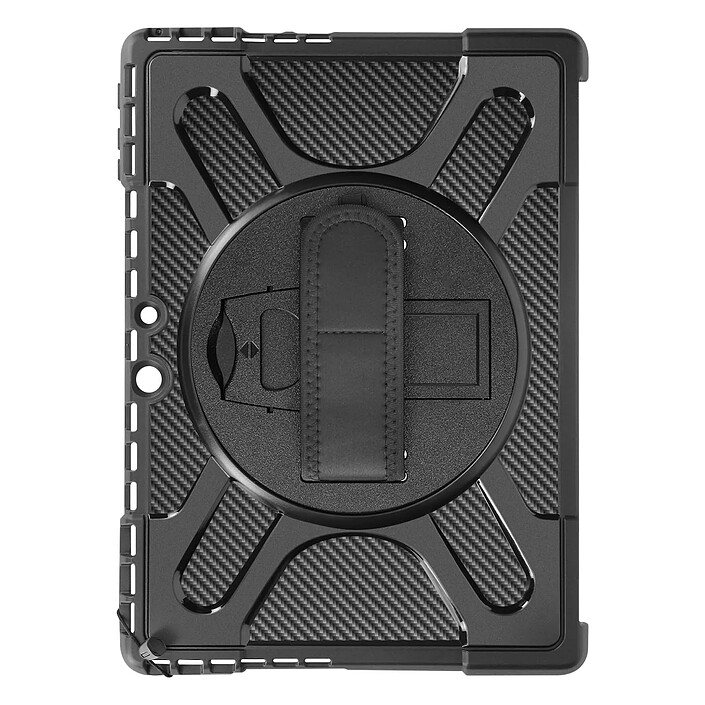 Avizar Coque pour Microsoft Surface Pro 9 et Pro 11 Coins Renforcés Poignée Béquille Noir