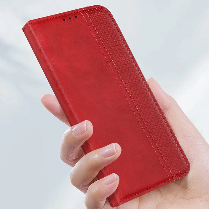 Acheter Avizar Étui pour Motorola Moto G84 Portefeuille Motif Damier Collection Geo