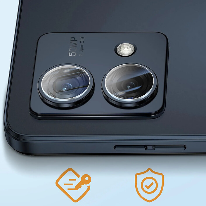 Avis Avizar Film Caméra Motorola Moto G84 Verre Trempé 9H Anti-traces