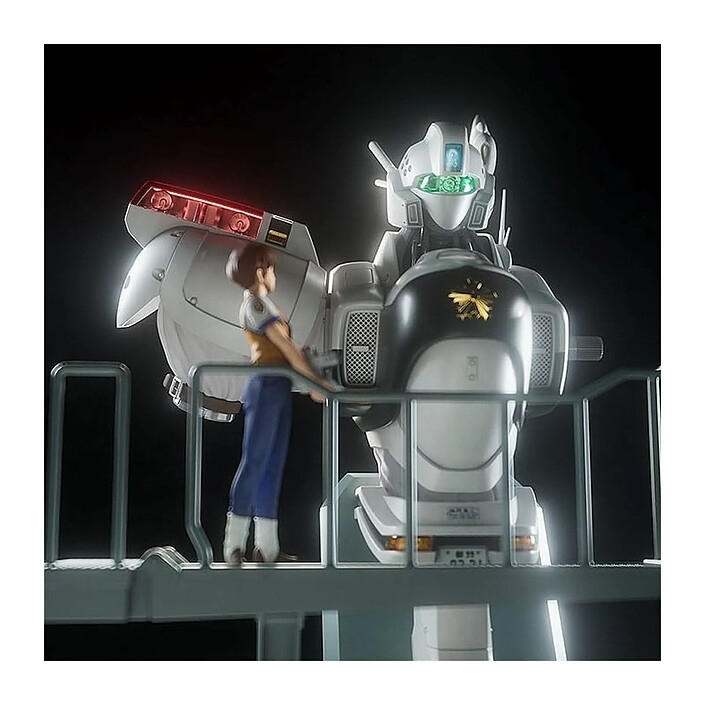Mobile Police Patlabor - Maquette PLAMAX MF-75 minimum factory Machine Bust Collection Noa Izumi with Alphonse 21 cm pas cher