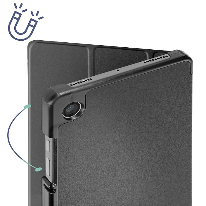 Acheter Avizar Étui pour Samsung Galaxy Tab A9 Plus Clapet Trifold Support Video et Clavier Noir
