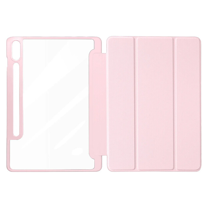 Dux Ducis Étui pour Samsung Galaxy Tab S9 FE Plus Support Clavier Vidéo Toby Rose