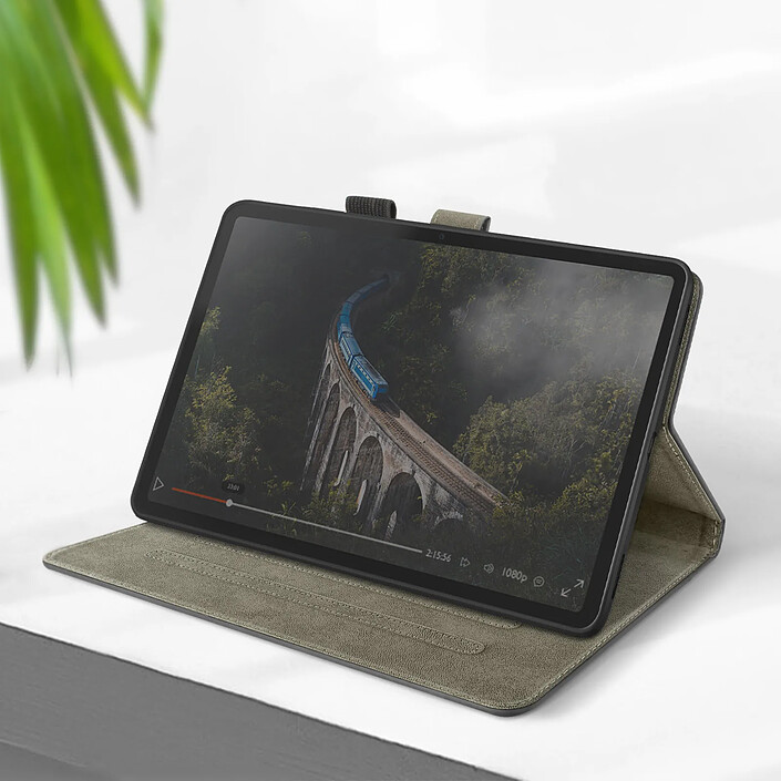 Avizar Étui pour Samsung Galaxy Tab S9 et Tab S9 FE Porte-cartes Support Vidéo Noir pas cher
