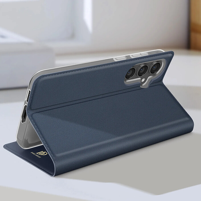 Avis Dux Ducis Étui pour Samsung Galaxy S23 FE Porte-carte Support Vidéo Bleu nuit
