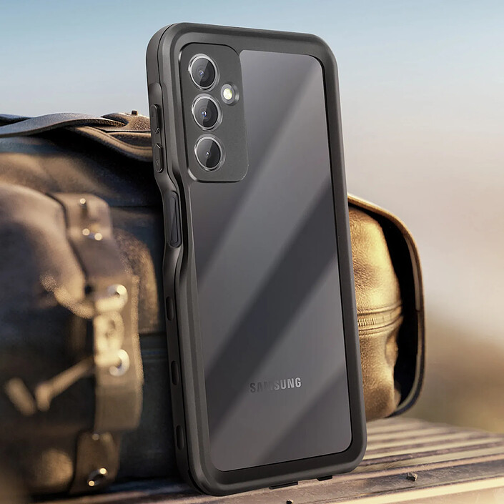 Acheter redpepper Coque Étanche IP68 pour Samsung Galaxy A25 Intégrale Contour Noir Redpepper