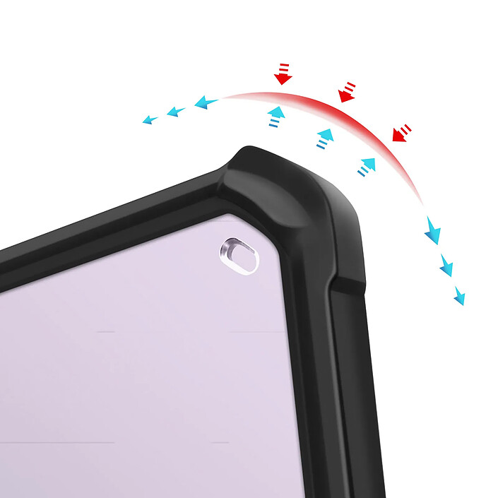 Acheter Avizar Coque pour Xiaomi Redmi Pad SE Semi-rigide Béquille Ajustable Poignée Noir