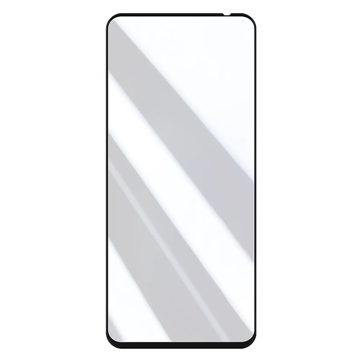 Avizar Verre Trempé pour Xiaomi Redmi 12 / 13 Adhésion Totale Biseauté Noir