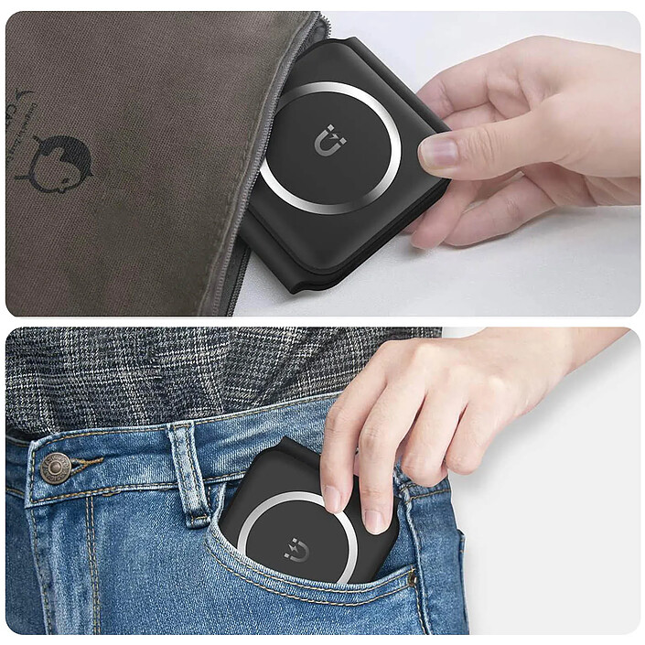 Moxie Station de Charge MagSafe pour iPhone Apple Watch et AirPods, Moxie Noir pas cher