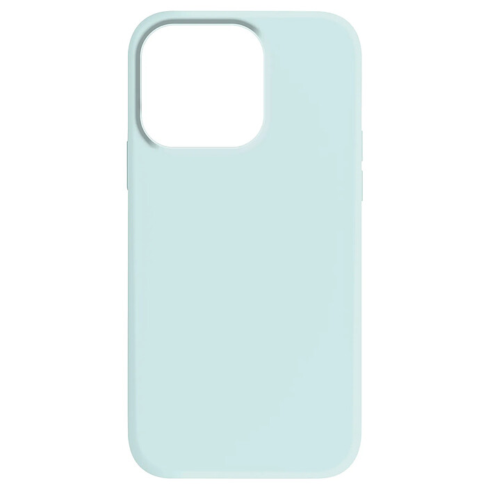 Moxie Coque pour iPhone 15 Pro Semi-rigide Intérieur Microfibre Bleu pâle