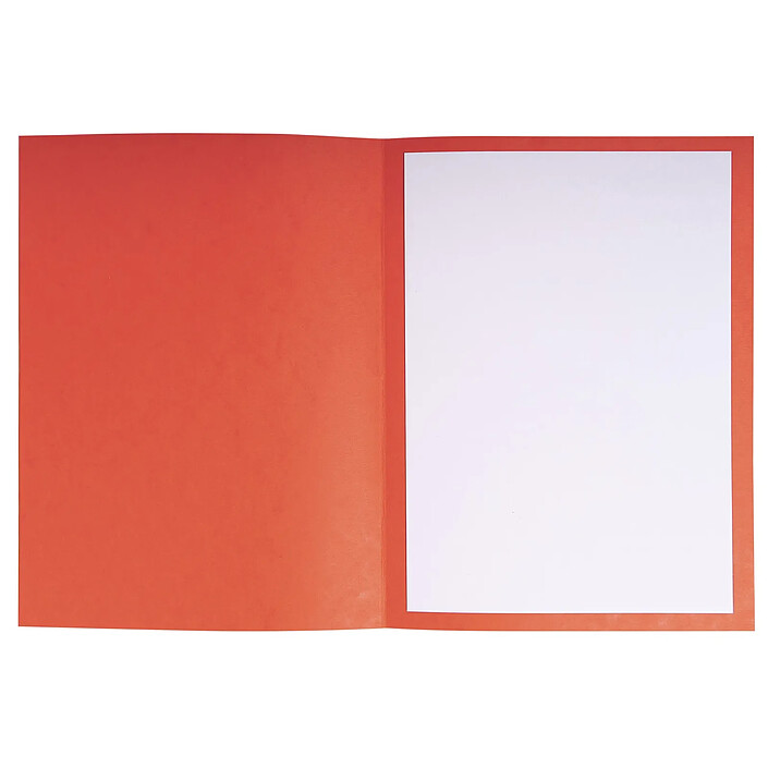 Avis EXACOMPTA Paquet de 25 dossiers Plaidoirie 'Pour/Contre' carte lustrée 25x32cm Rouge x 5