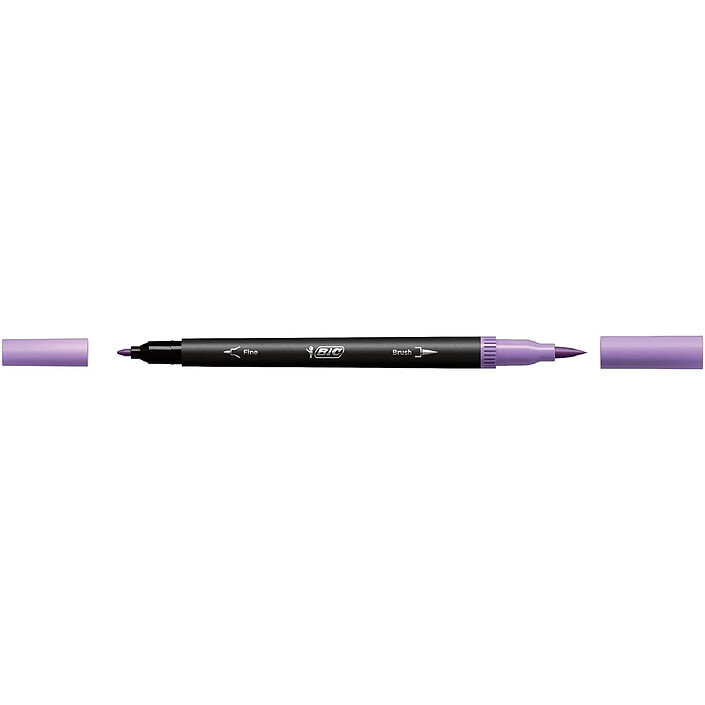 Avis BIC Pack durable 6 feutres INTENSITY BRUSH 2 en 1 PASTEL Double pointe