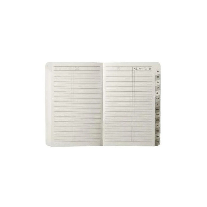 QUO VADIS Répertoire adresse pour Agenda 16x16 BL 32P INDEXE QV FR 16 x 16 cm